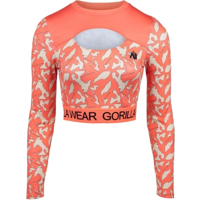 Afbeelding van Gorilla Wear Osseo Longsleeve, Dames, Maat: Large, Pink