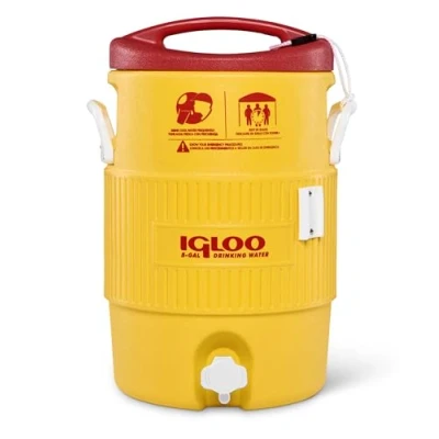 Afbeelding van Igloo 5 Gallon 400 Series Drankdispenser / drankkoeler voor de sport of op werkplaats 18,9 Liter Geel