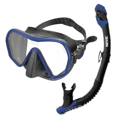 Afbeelding van Seac Sub Ajna Snorkelset Zwart/Blauw