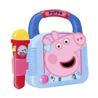 Afbeelding van Muziekspeelgoed Peppa Pig Microfoon 22 x 23 7 cm MP3