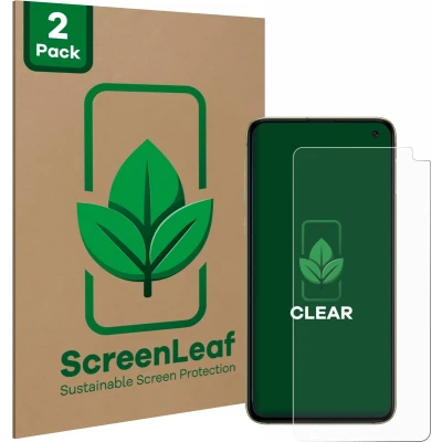 Afbeelding van ScreenLeaf Screenprotector voor Samsung Galaxy S10e Duurzame schermbescherming Folie Beschermfolie transparant (2 Stuks)