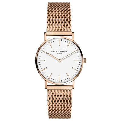 Afbeelding van Liebeskind Berlin N/A Horloge Rose goldcoloured, Dames, Maat: One Size, gold coloured