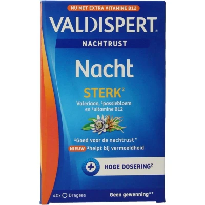Afbeelding van Valdispert Nacht sterk 40 dragees