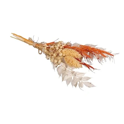 Afbeelding van Rayher boeket gedroogde bloemen, oranje/natuurlijke tinten, mini 18 20 cm, echte decoratie 85491210