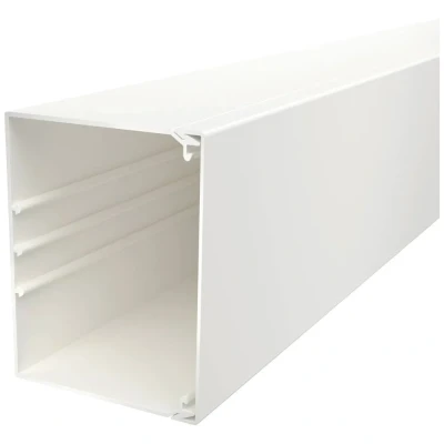 Afbeelding van OBO Bettermann 6191347 Kabelgoot (l x b h) 2000 130 100 mm Zuiver wit 1 stuk(s)