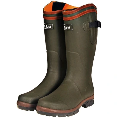 Afbeelding van Dam Flex Neoprene Rubber Boots 41 7 Green Vislaarzen