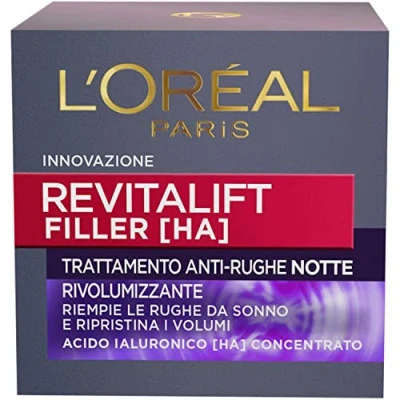 Afbeelding van L&#039;OREAL Revitalift Filler Notte 50 ml. Viso cura