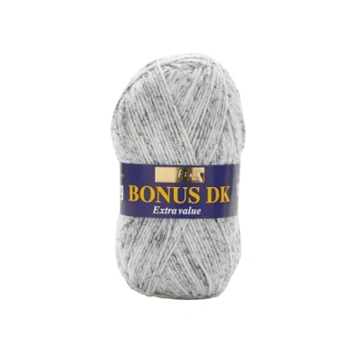 Afbeelding van Hayfield Dubbel breiwol Bonus DK 100 g, garen, Storm Cloud, 19 x 9 cm