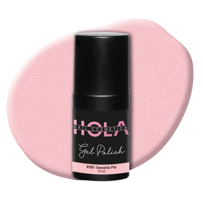 Afbeelding van Gelpolish #081 Sweetie Pie 10ml Glitter Gelnagellak Hola