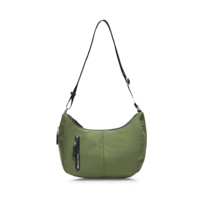 Afbeelding van MANDARINA DUCK Schoudertas Hunter Hobo Bag Military Green Donkergroen