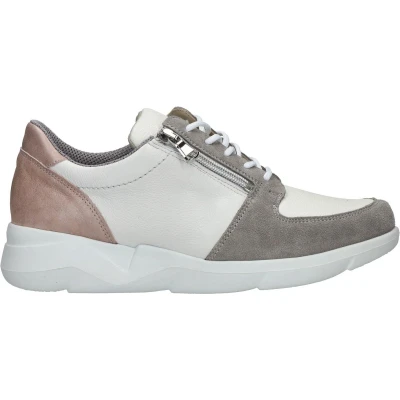 Afbeelding van Waldlaufer Funky Veterschoen Vrouwen Wit Maat 8