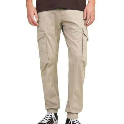 Image de JACK &amp; JONES Pantalon cargo slim fit pour homme, vaisselle, 38W / 32L
