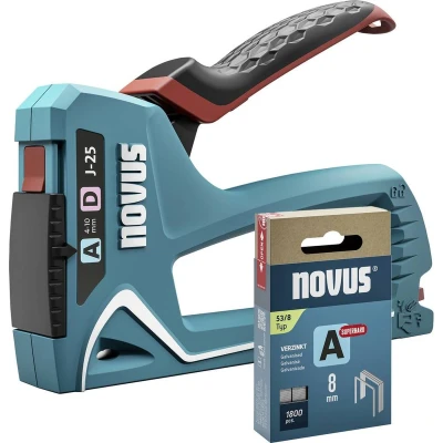 Afbeelding van Novus Tools J 25 030 0459 Nietpistool Type niet 53, 53F, 37, 11 Lengte nieten 4 10 mm