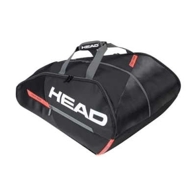 Afbeelding van HEAD Tour Team padel Monstercombi, Zwart/Oranje, één maat, padeltas, tas
