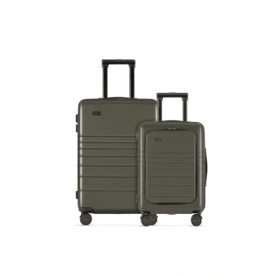 Afbeelding van Eternitive SET Unisex Trolley, Maat: One Size, Olive
