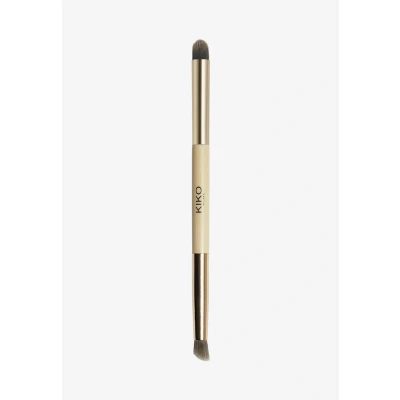 Afbeelding van KIKO Milano Green ME Double EYE Brush Oogschaduwkwastje, Dames, Maat: One Size,