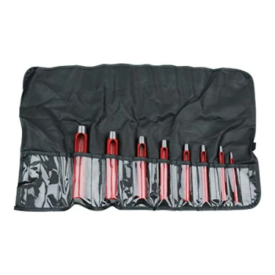 Afbeelding van KS Tools, Beitel, Ronde ponsset, 8 delen, DIN 7200 vorm B