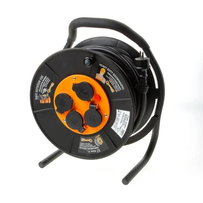 Afbeelding van Tieman trading Kabelhaspel ez winder 3 x 2.5mm² lengte 33 meter