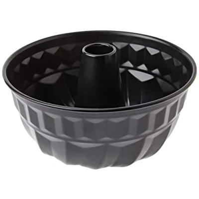 Afbeelding van Ibili 820622 tulbandvorm, 22 cm, antiaanbaklaag, zwart