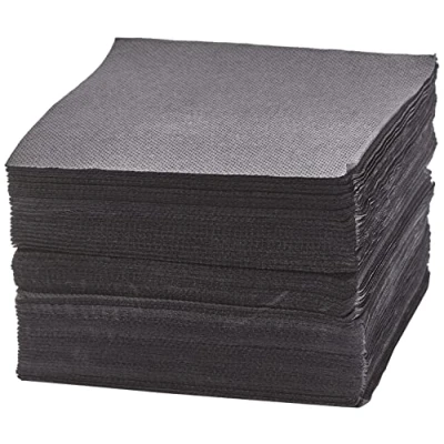 Afbeelding van LE NAPPAGE ARTS DE LA TABLE 50 microwafelservetten, 24 x 25 cm, 2 V, 100% natuur, zwart FSC