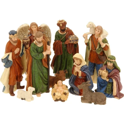 Afbeelding van Kerststal figuren 11 delig