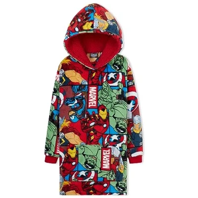Afbeelding van Marvel Fleecetrui voor heren, oversized sweatshirt van fleece, Avengers, Meerkleurig