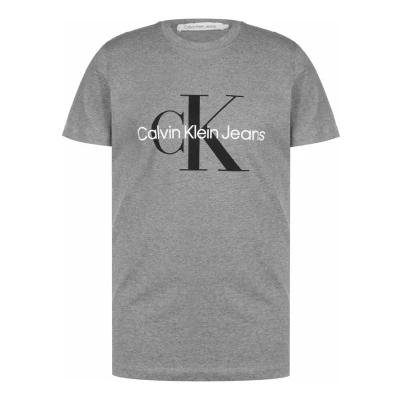 Afbeelding van Calvin Klein Jeans CORE Monogram Tshirt print, Heren, Maat: XS, Grey