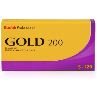 Afbeelding van Kodak Professional Gold 200 120 film (rolfilm) 5 pak