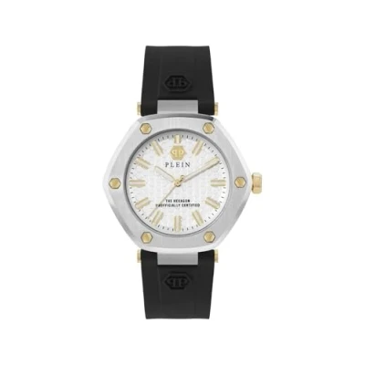 Afbeelding van Philipp Plein The Hexagon PW1BA0223 Horloge Siliconen Zwart Ø 38 mm