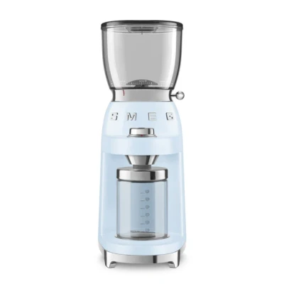 Afbeelding van Smeg Cgf11pbeu Koffiemolen Tritan Renew Pastelblauw