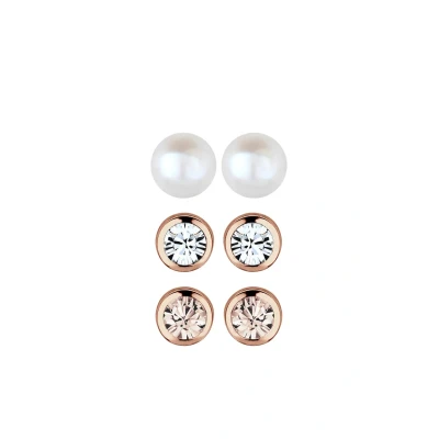 Afbeelding van Elli Oorbellen, Dames, Maat: One Size, Roségold