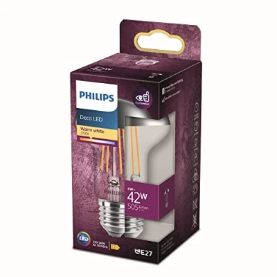 Afbeelding van Philips LED Reflector 42W E27 Warm Wit