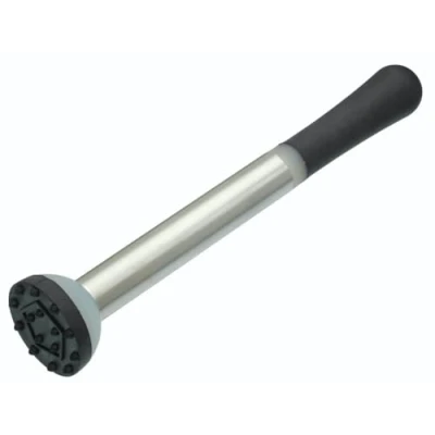 Afbeelding van BarCraft Cocktail Stamper Roestvrijstalen Cocktailstamper 21 Centimeter