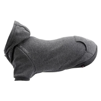 Afbeelding van Trixie Be Nordic Hondentrui Hoodie Flensburg Grijs Ruglengte: 30 cm; Buikomvang: 40 Nekomvang: 32 cm