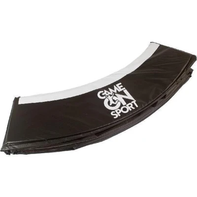 Afbeelding van Game on Sport Beschermrand Regular Zwart Ø183 cm Breedte: 260 mm Rond PVC Uitgevoerd met Witte Bies Trampoline Accessoires