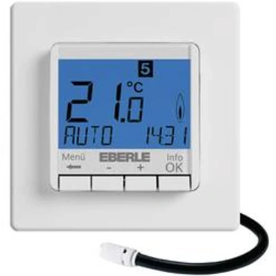 Afbeelding van Eberle 527 8123 55 100 FIT 3F Kamerthermostaat Inbouw (in muur) Weekprogramma Vloertemperatuurregelaar met voeler (F) 1 stuk(s)