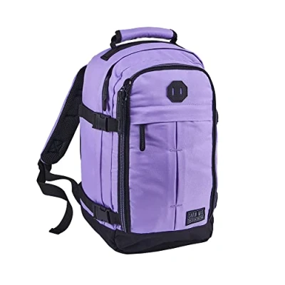 Afbeelding van CabinMax Metz Reistas Handbagage 20L Ryanair Rugzak Schooltas 40x25x20 cm Compact Backpack Lichtgewicht Digital Lavender