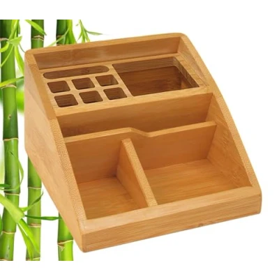 Afbeelding van Bamboe Bureau Organizer