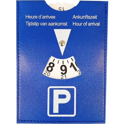Afbeelding van Dunlop parkeerschijf Blauw 15 cm