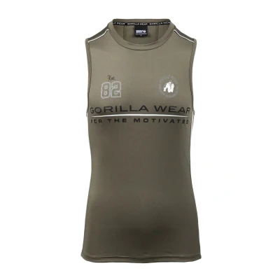 Afbeelding van Gorilla Wear Broxton Tank Top Legergroen L