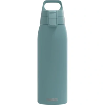 Afbeelding van SIGG Drinkfles van roestvrij staal Shield ONE Morning Blue Geschikt Voor koolzuurhoudende dranken Lekvrij Vederlicht BPA vrij outdoor en fitness