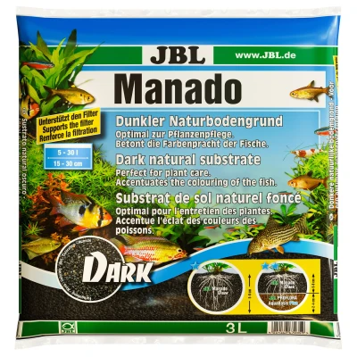 Afbeelding van Jbl Manado Voedingsbodem 3 l Zwart