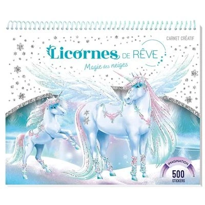 Image de Licornes de rêve Carnet créatif Magie des neiges nouvelle édition