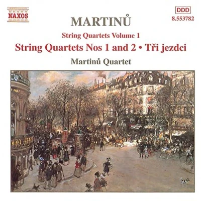 Afbeelding van Martinu Quartet String Quartets Volume 1 (CD)