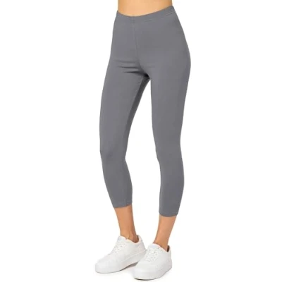 Afbeelding van Merry Style Leggings 3/4 Sport Dames Yoga Pants MS10 199, grijs.