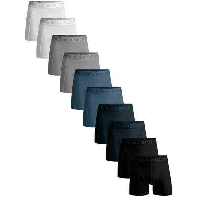 Afbeelding van Muchachomalo Heren Boxershorts 10 Pack Maat XL 95% Katoen Mannen Onderbroeken
