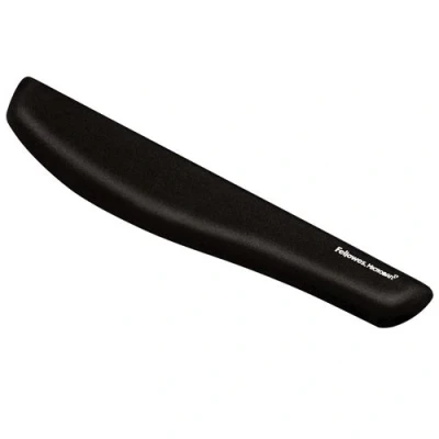 Image de Fellowes teclad Plush Repose poignets, couleur noir