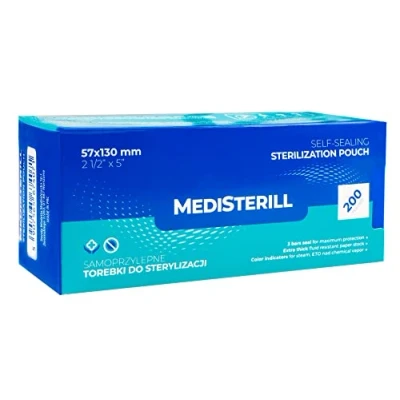 Afbeelding van Sterilisatiezakken van PVC, zelfdichtend, 90 x 165 cm, 200 stuks