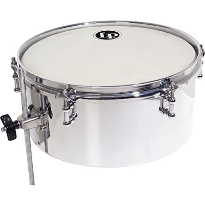 Image de Percussions Lp Latin Percussion Lp813 C Timbales Pour Batteur Ou Percussionniste 13 X 5,5 Chrome Octobans Et Mini Latines