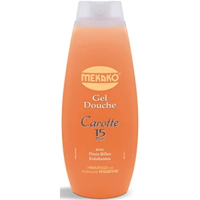 Afbeelding van MEKAKO Carrot Exfoliërende Douchegel, 510 Milliliter